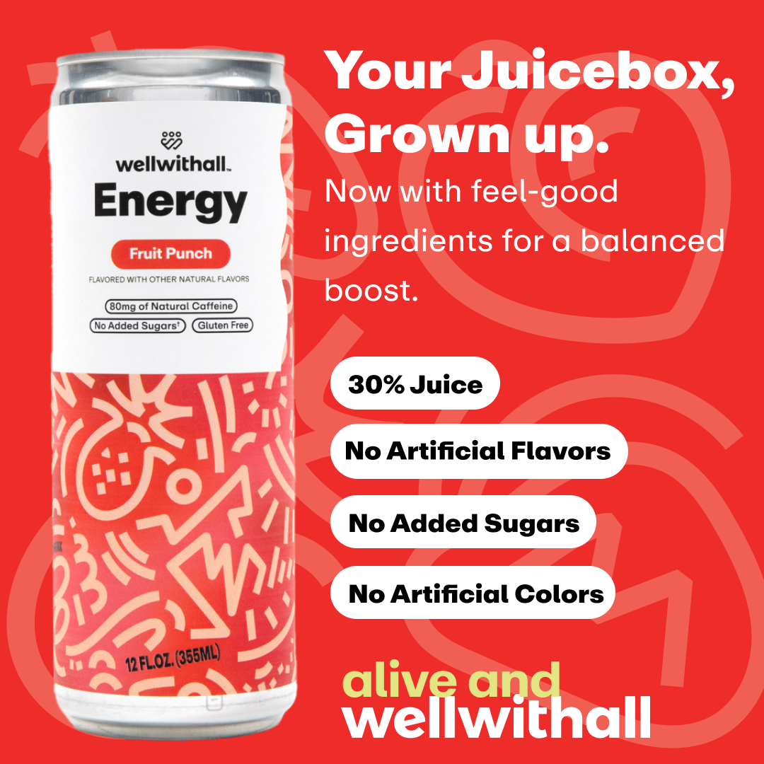 EXTRA RELEASE エクストラリリース　　ヴァルチカーナ Fruit Punch Energy Drink (80mg Caffeine) | WellWithAll