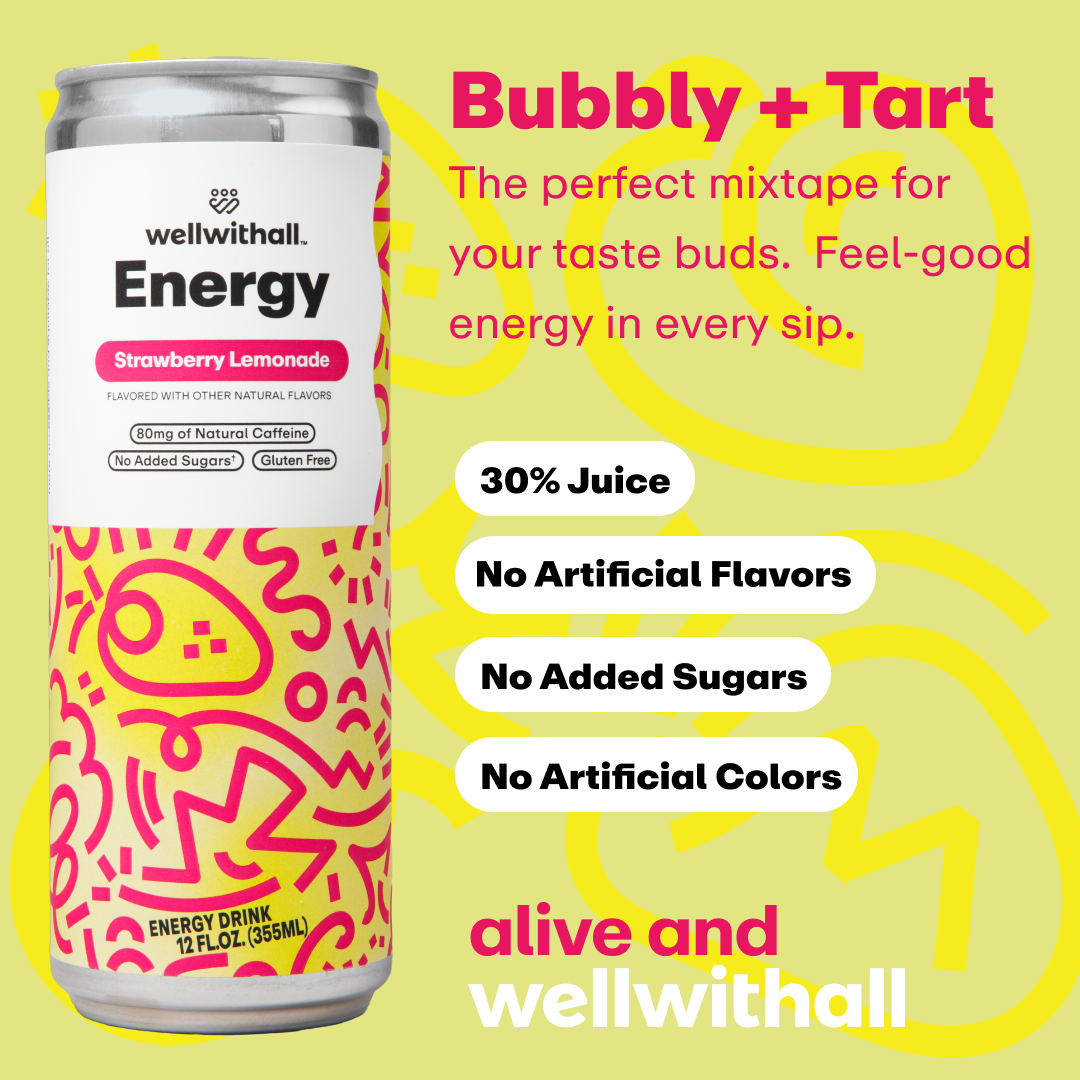 Strawberry Lemonade Energy Drink (12 Pack)