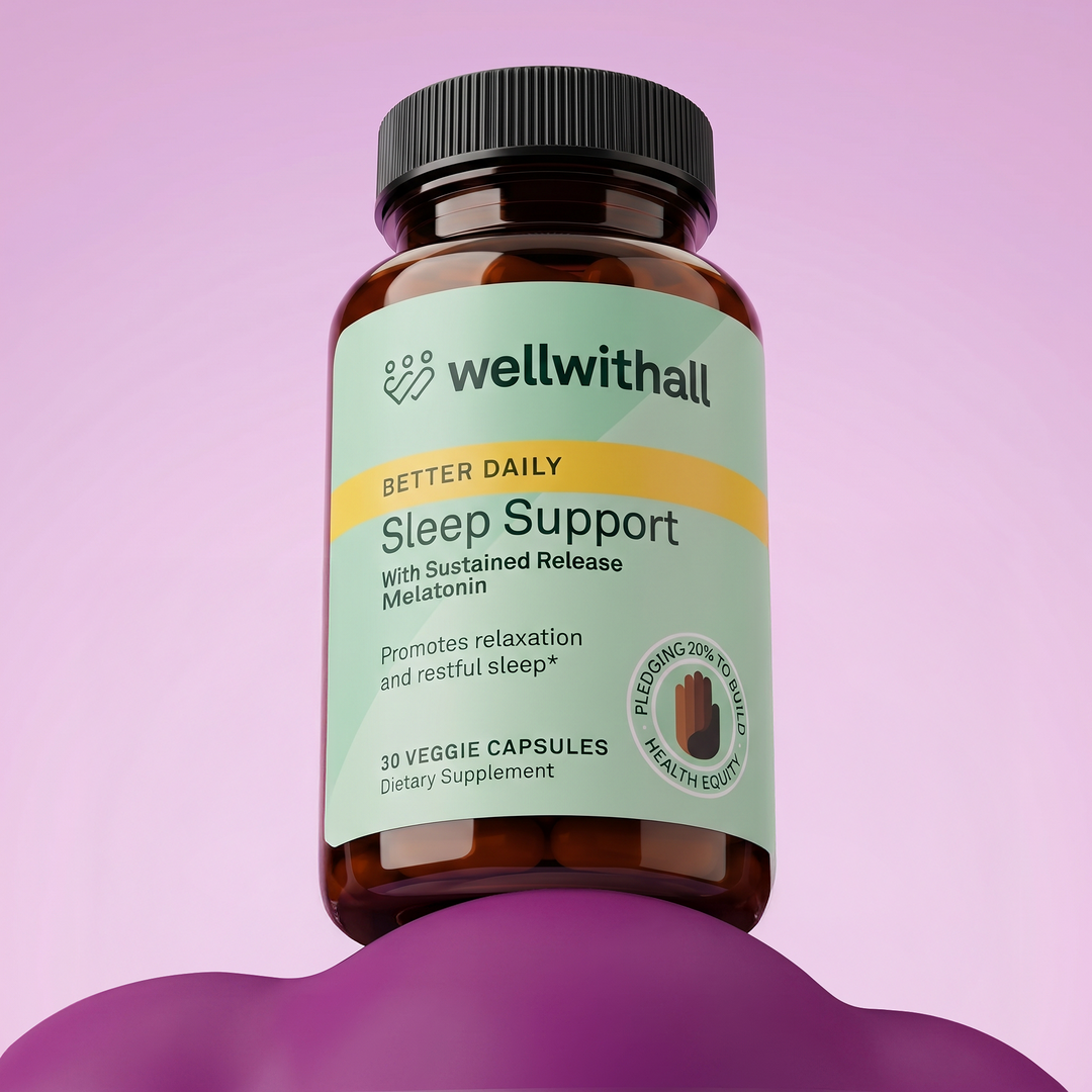 Sleep Support Supplement with Sustained-Release Melatonin