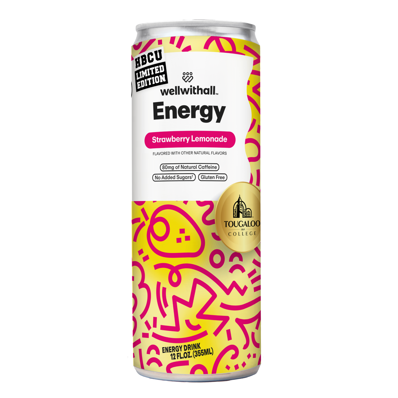 HBCU Limited Edition | Tougaloo College Strawberry Lemonade Energy Drink