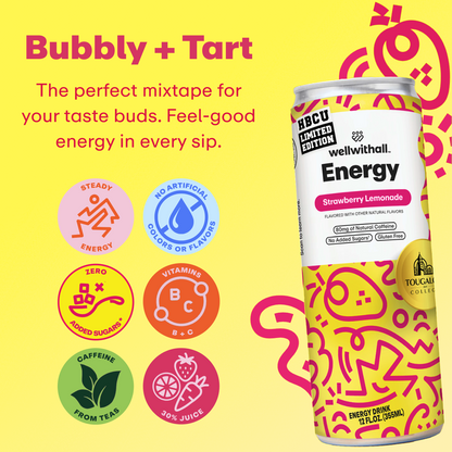 HBCU Limited Edition | Tougaloo College Strawberry Lemonade Energy Drink
