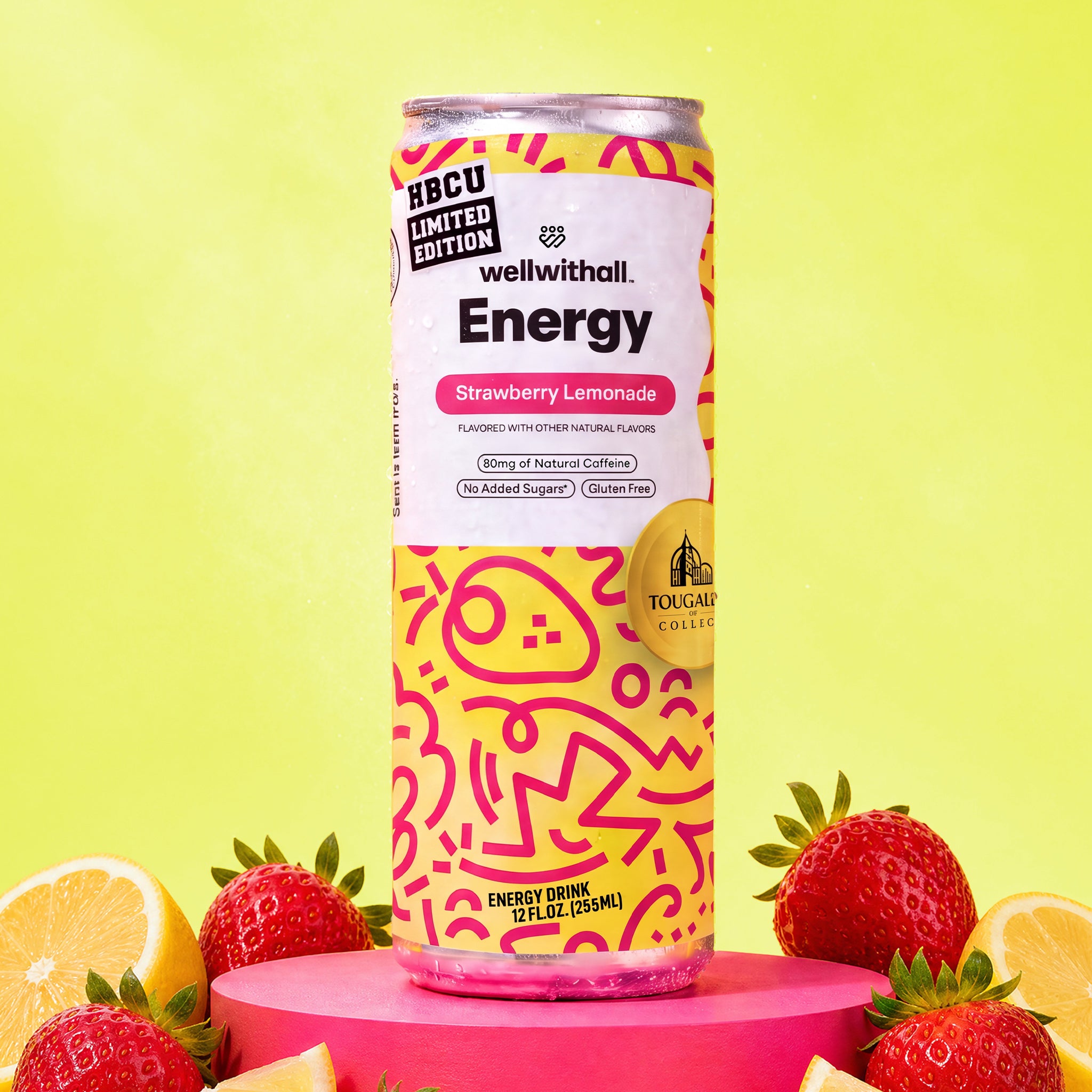 HBCU Limited Edition | Tougaloo College Strawberry Lemonade Energy Drink