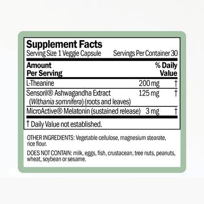 Sleep Support with Sustained-Release Melatonin